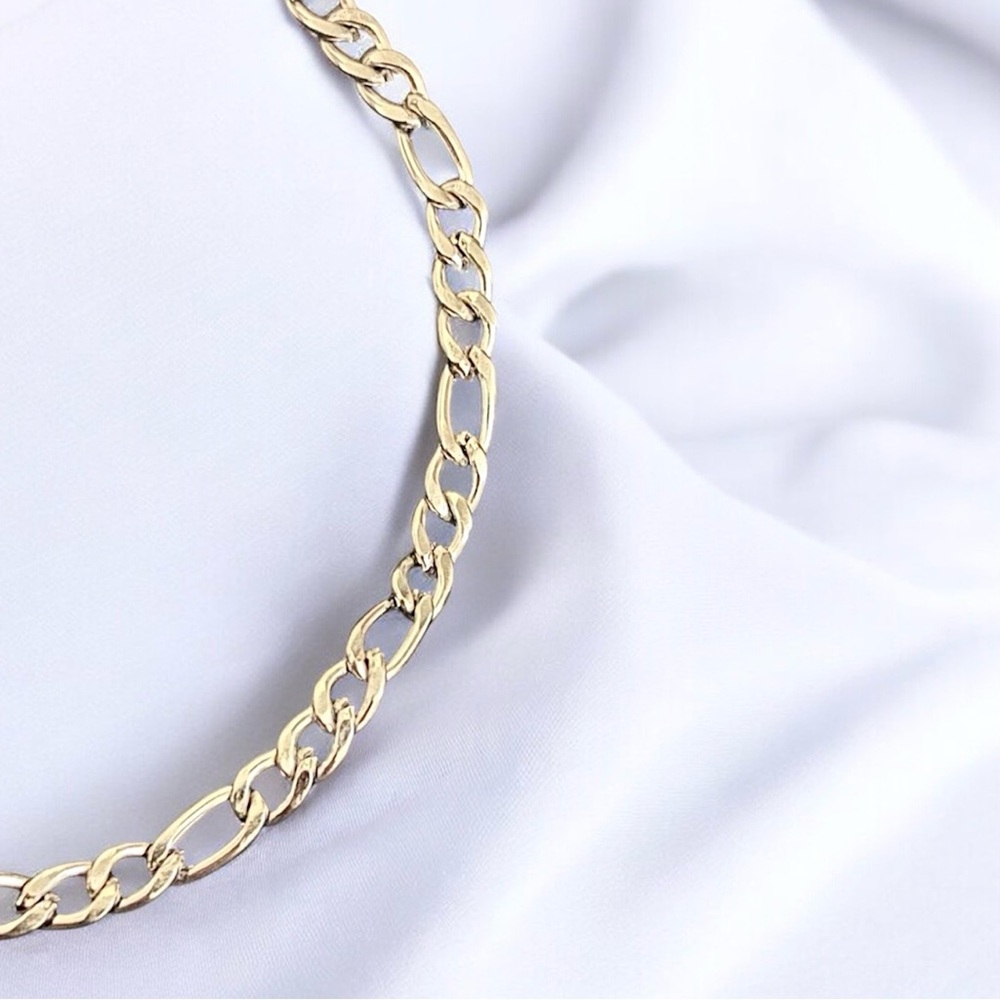 Figaro Stainless Steel 8 inche long and 4mm width bracelet - FINAL PRICE! - Picture 5 of 6